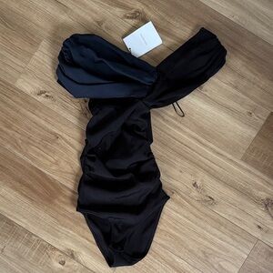 NWT! Goldsign The Rib Gelsey Bodysuit XS